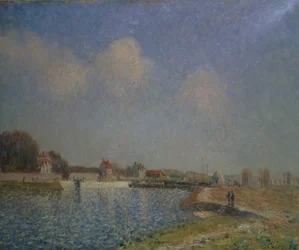 Der Loing bei Saint-Mammes, 1885
